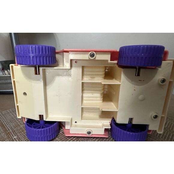 Fisher Price Loving Dollhouse Dream Cruiser Jeep With Canopy Vintage with Tent - Picture 3 of 10